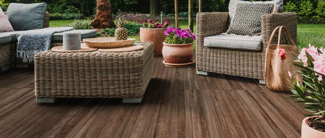PORCELANATO DELTA ESMAL. 73X73 RUSTICO JATOBA DECK - Imagem 2