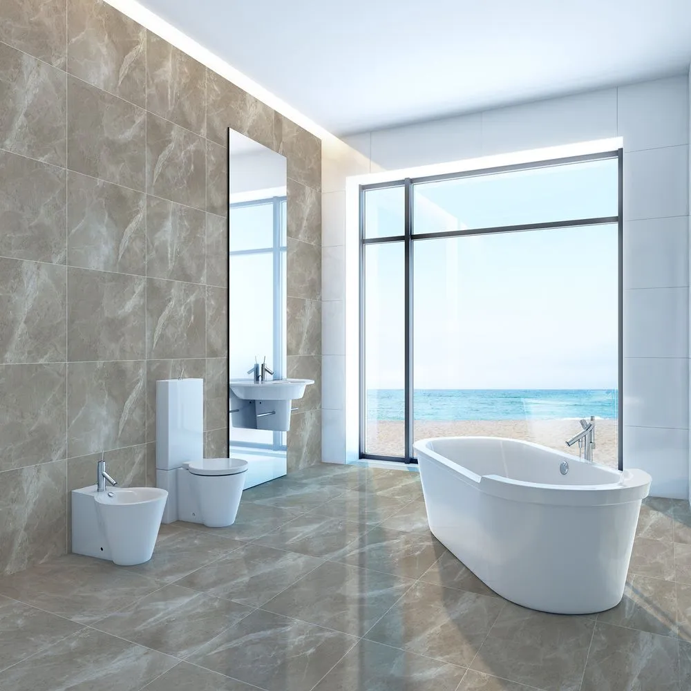 PORCELANATO DELTA POLIDO 73X73 FUJI SAND - Imagem 2